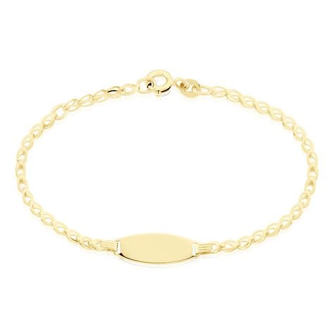 Bracelet Identitée Marcel Or Jaune - Gourmettes Enfant | Marc Orian