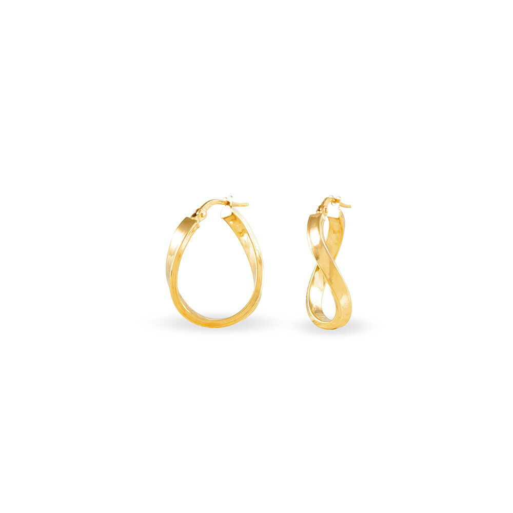 Cr&eacute;oles Silla Or Jaune - Cr&eacute;oles Femme | Marc Orian