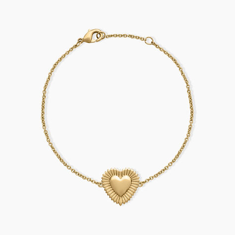 Bracelet Vasthie Plaque Or Jaune - Bracelets chaînes Femme | Marc Orian