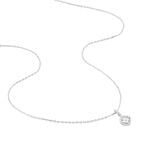 Collier Justina Argent Blanc Oxyde De Zirconium - Colliers avec pierres Femme | Marc Orian
