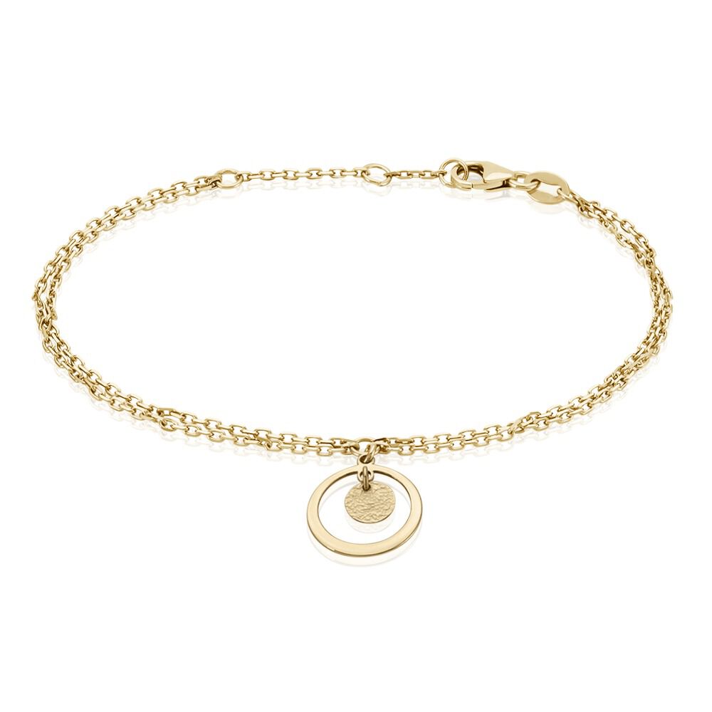 Bracelet Johnnie Plaqu&eacute; Or Jaune - Bracelets fantaisie Femme | Marc Orian