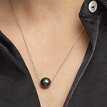 Collier Sissy Or Blanc Perle De Culture De Tahiti - Colliers avec pierres Femme | Marc Orian