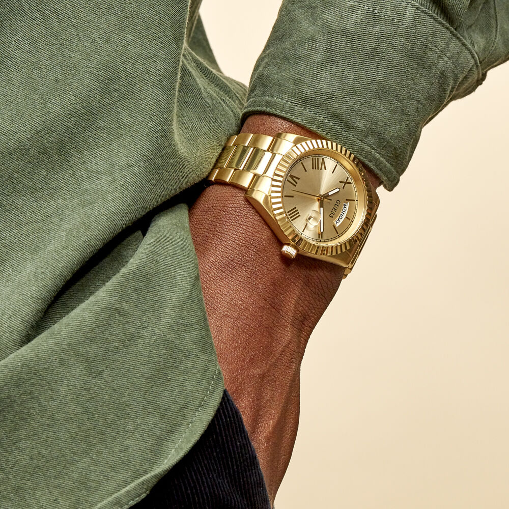 Montre Guess Connoisseur Acier Dore - HIMHJQC0560 • Marc Orian | Bijouterie  en ligne