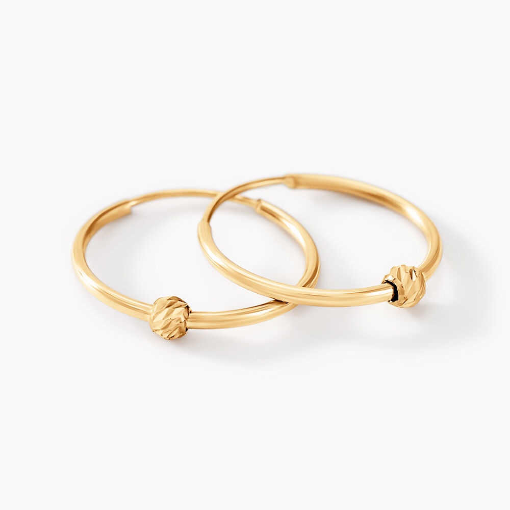 Cr&eacute;oles Aurelya Or Jaune - Cr&eacute;oles Femme | Marc Orian