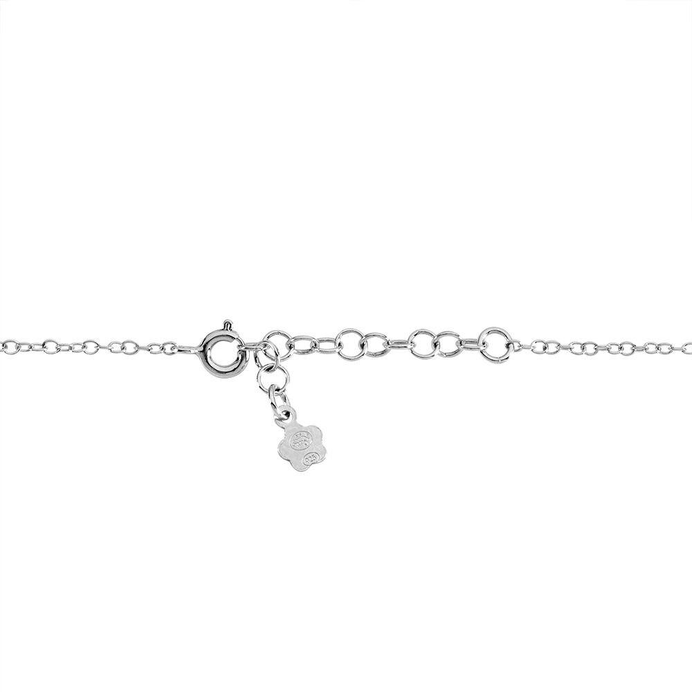 Bracelet Catchy Argent Blanc - Bracelets chaînes Femme | Marc Orian