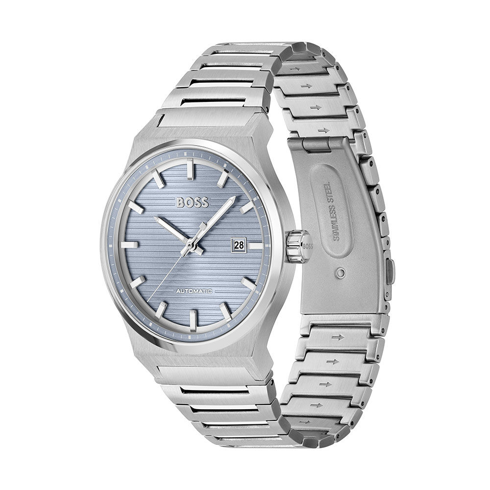 Montre Boss Candor Auto Bleu - Montres automatiques Homme | Marc Orian