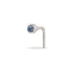 Piercing De Nez Fethi Serti Clos Or Blanc Oxyde De Zirconium - Piercing Nez Famille | Marc Orian