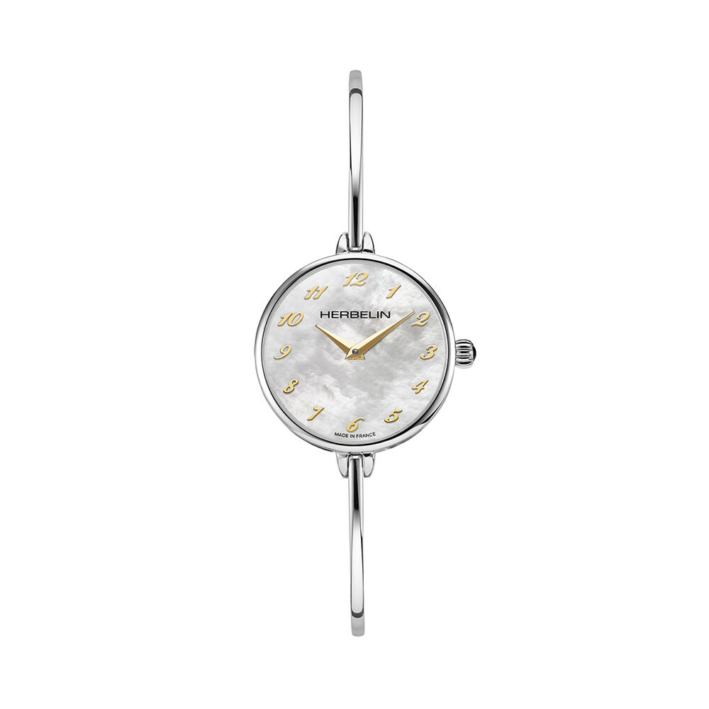 Montre Herbelin Fil Nacre Blanche - Montres étanches Femme | Marc Orian