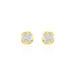 Boucles D'oreilles Puces Maryanna Or Jaune Diamant - Puces Femme | Marc Orian
