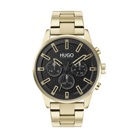 Montre Hugo Seek Noir - Montres étanches Homme | Marc Orian