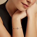 Bracelet Umah Argent Blanc Corail Oxyde De Zirconium - Bracelets Medailles Femme | Marc Orian