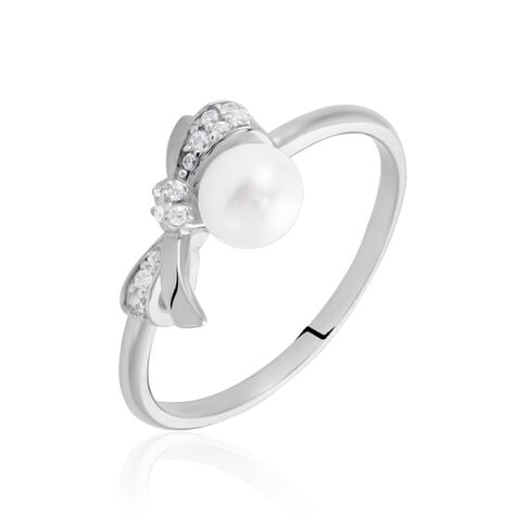 Bague Vittore Argent Perle De Culture - Bagues vintage Femme | Marc Orian