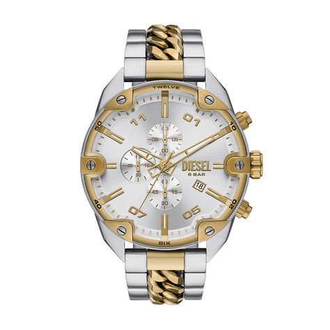 Montre Diesel Spiked Argent&eacute; - Montres &eacute;tanches Homme | Marc Orian