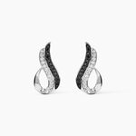 Boucles D'oreilles Puces Priscillia Argent Blanc Oxyde De Zirconium - Puces Femme | Marc Orian
