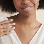 Cha&icirc;ne Igoa Maille For&ccedil;at Diamantee Or Jaune - Chaines Femme | Marc Orian