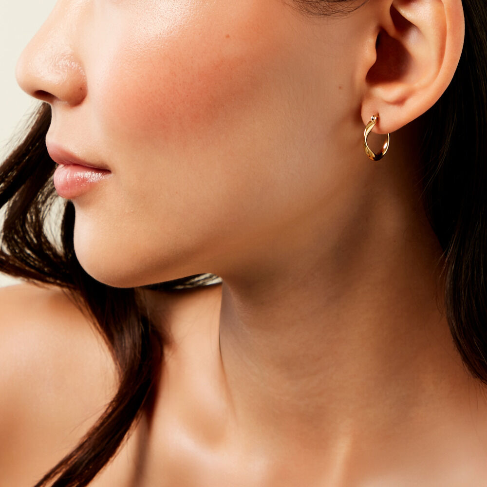 Collier Bethanie Acier Jaune - Créoles Femme | Marc Orian