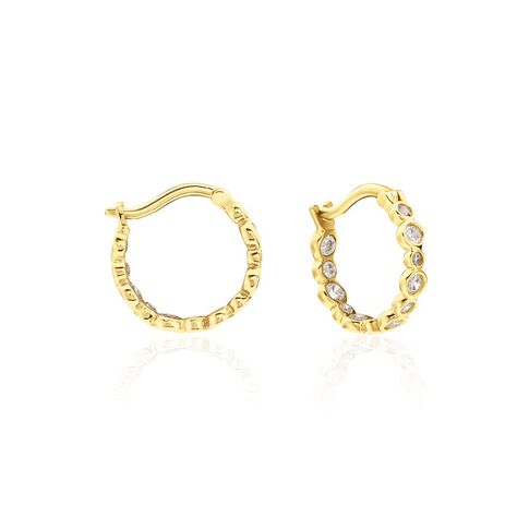 Cr&eacute;oles Lennon Or Jaune Oxyde De Zirconium - Cr&eacute;oles Femme | Marc Orian