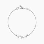 Bracelet Argent Blanc Didon - Bracelets fantaisie Femme | Marc Orian