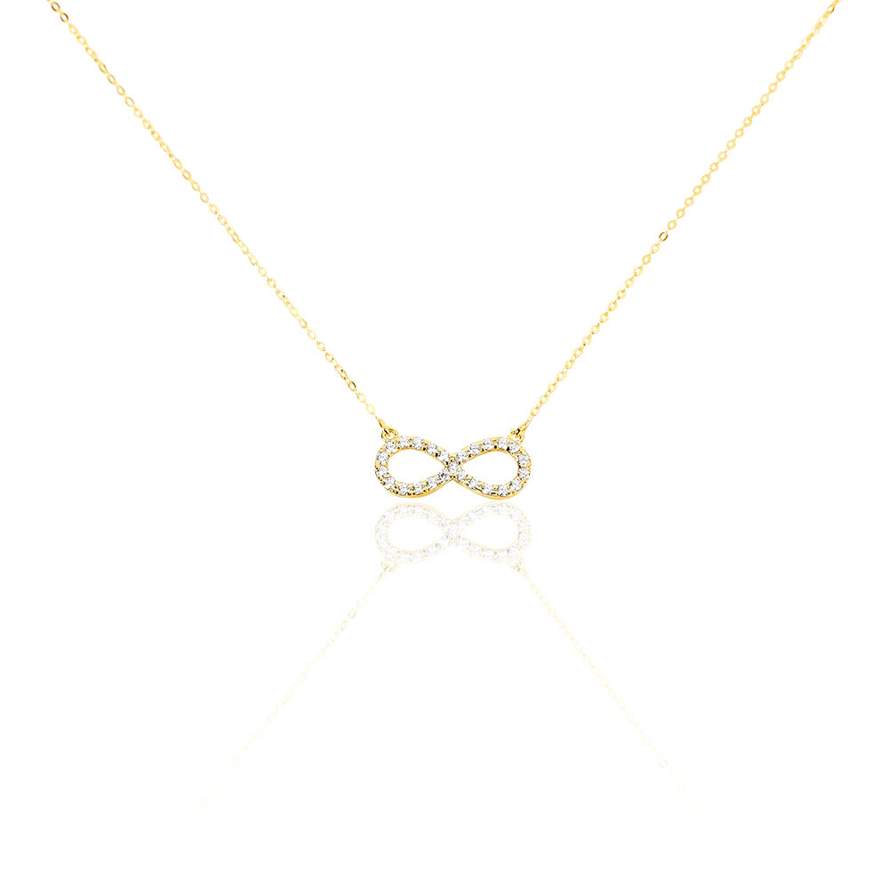 Collier Klothilda Or Jaune Oxyde De Zirconium - Colliers avec pierres Femme | Marc Orian