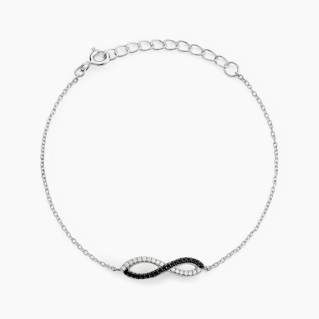 Bracelet Prudentia Argent Blanc Oxyde De Zirconium - Bracelets fantaisie Femme | Marc Orian