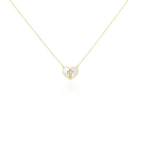 Collier Lawrie Or Jaune Nacre - Colliers avec pierres Famille | Marc Orian
