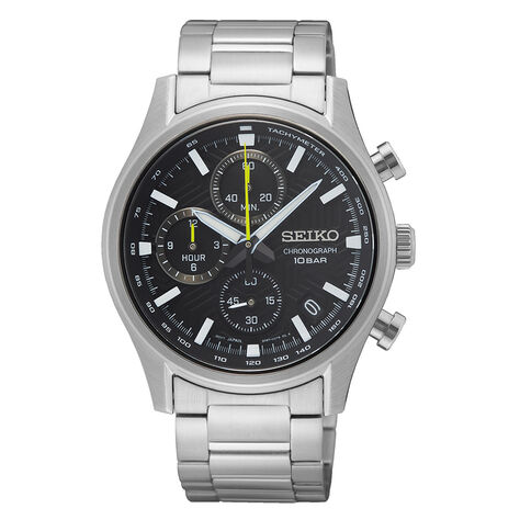Montre Seiko Sport Noir - Montres &eacute;tanches Homme | Marc Orian