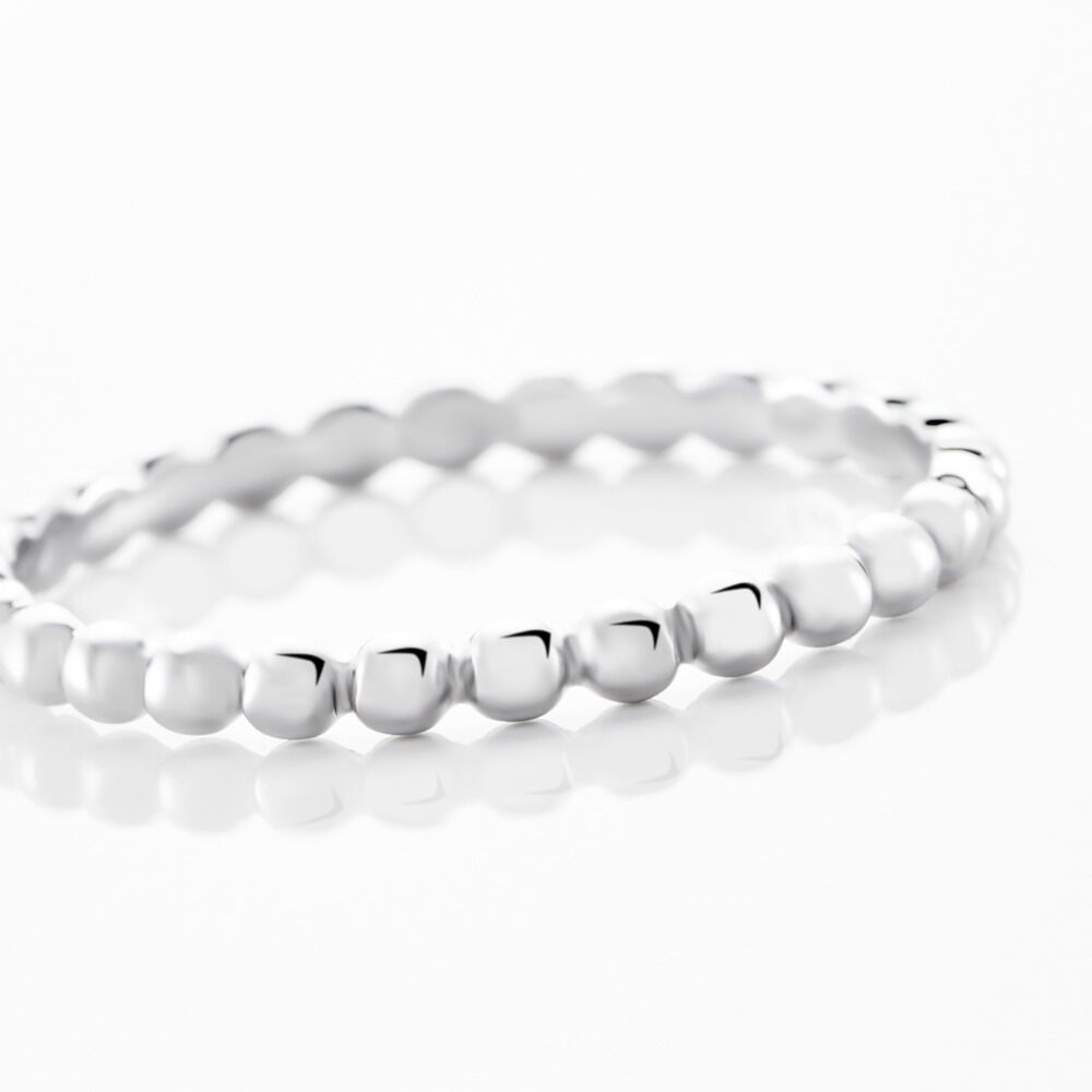 Bague Joaninha Argent Blanc - Bijoux fantaisie Femme | Marc Orian