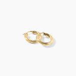 Cr&eacute;oles Yori Argent Dor&eacute; A L'Or 750/1000 - Cr&eacute;oles Femme | Marc Orian