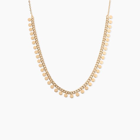 Collier Nell Plaqu&eacute; Or Jaune - Colliers ete Femme | Marc Orian
