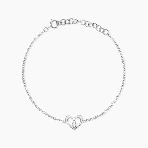 Bracelet Argent Savin Oxydes De Zirconium - Bracelets Medailles Femme | Marc Orian