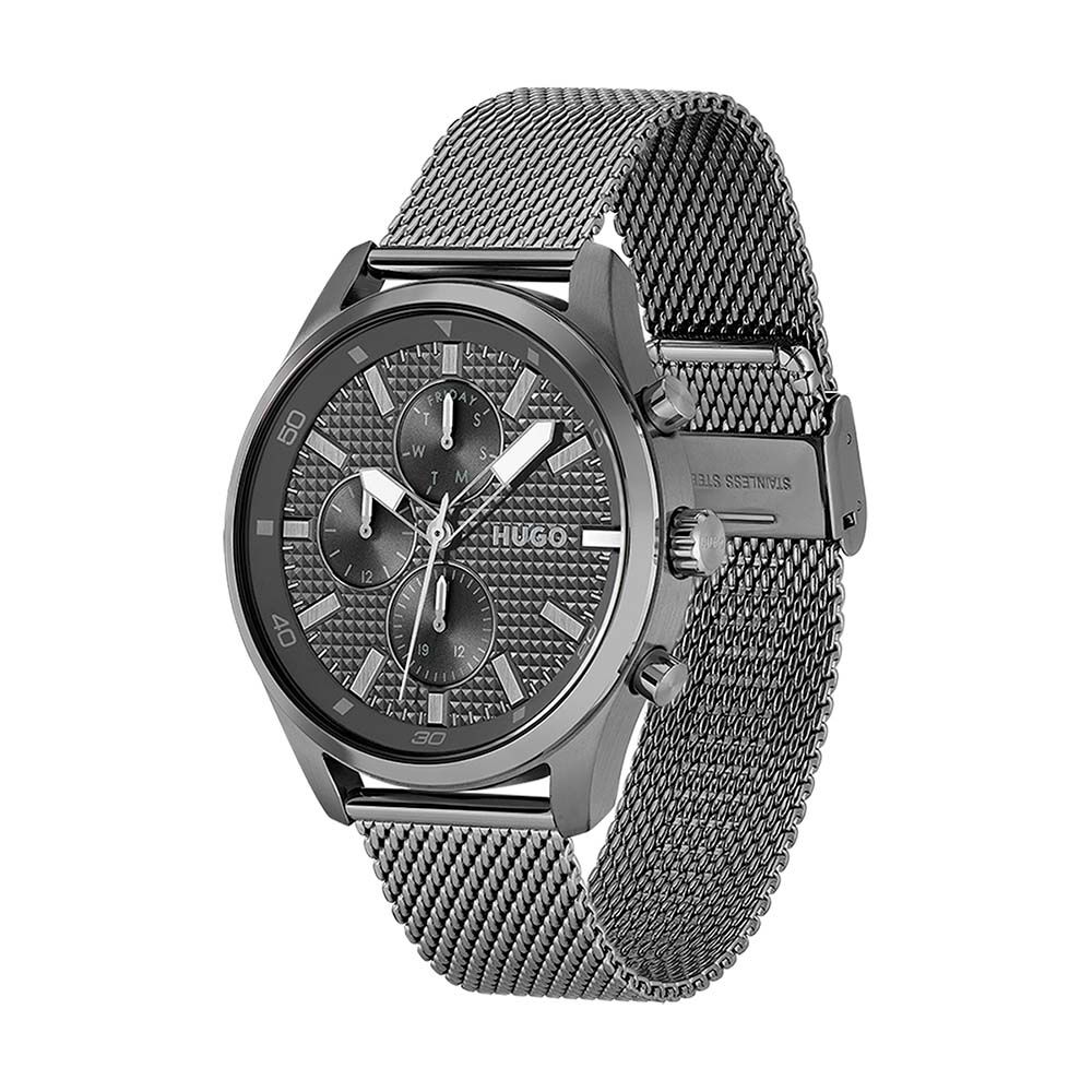 Montre Hugo Chase Gris - Montres étanches Homme | Marc Orian