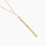 Collier Narca Argent Dor&eacute; A L'Or 750/1000 Perle De Culture - Colliers avec pierres Femme | Marc Orian