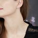 Boucles D'oreilles Puces Nour-imen Or Blanc Diamant - Boucles d'oreilles mariage Femme | Marc Orian