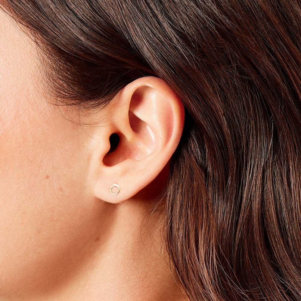 Boucles D'oreilles Puces Freyde Or Jaune - Nouveautés Famille | Marc Orian