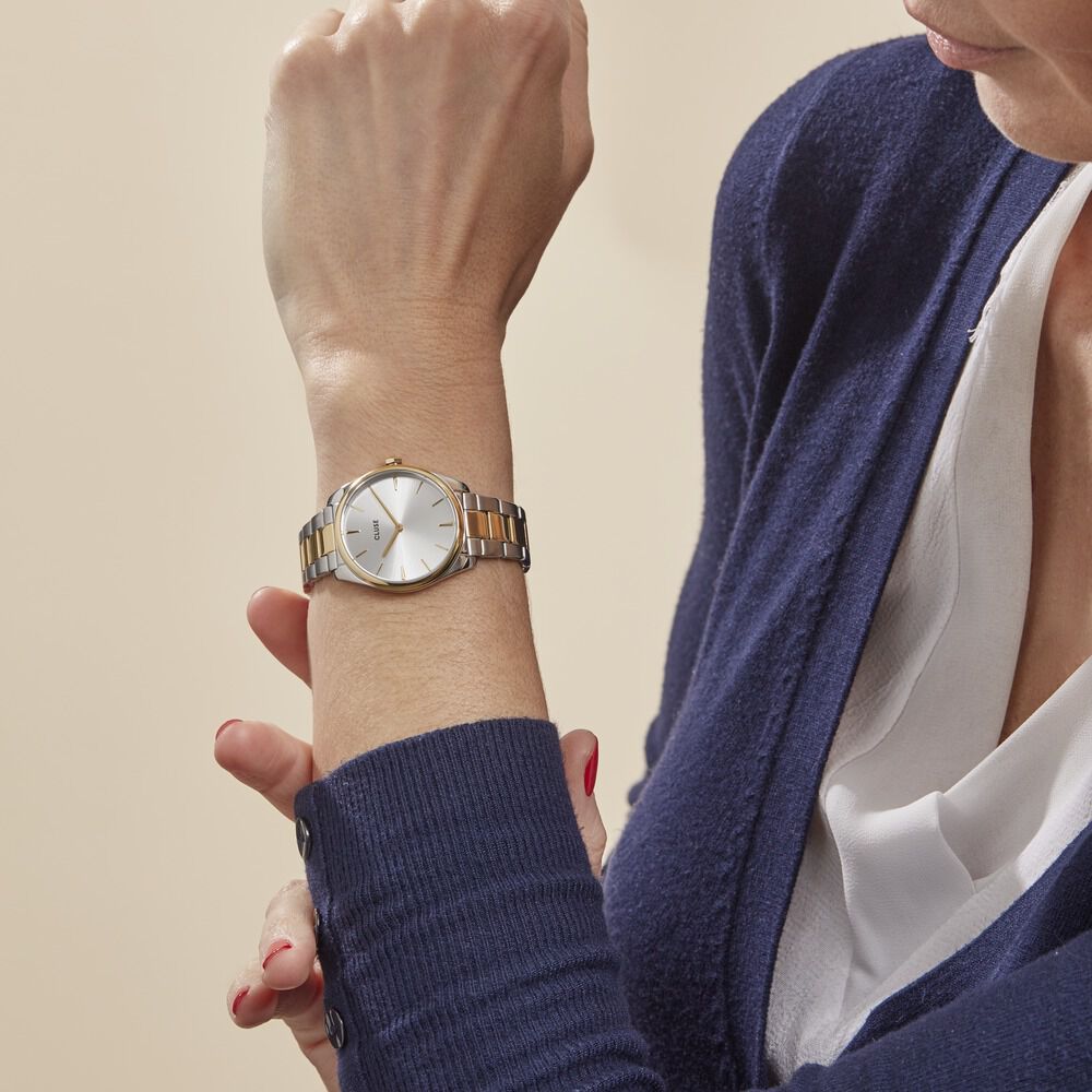 Montre Cluse Feroce Petite Argenté - Montres étanches Femme | Marc Orian