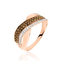 Bague Merlin Or Rose Diamant
