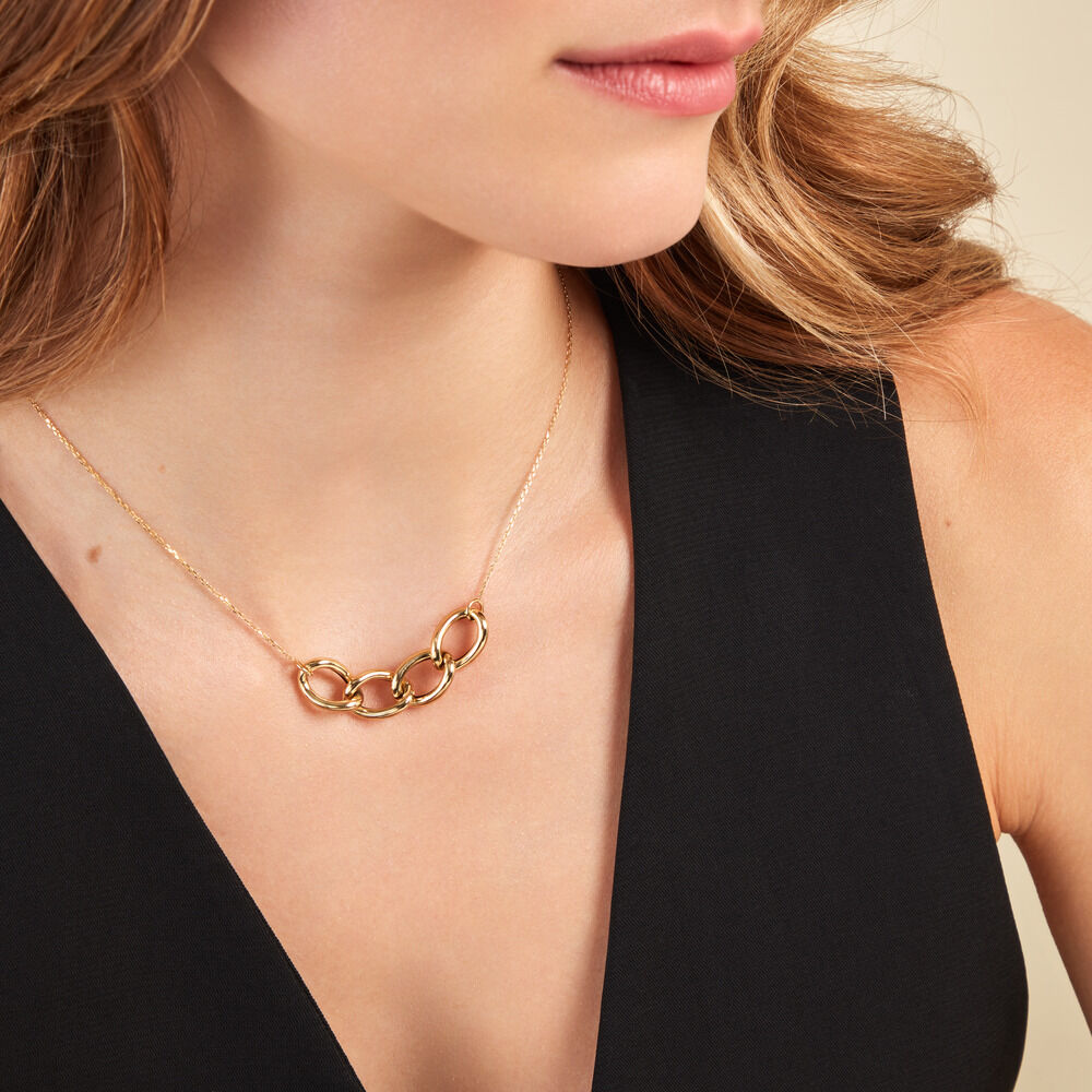 Collier Blaze Or Jaune - Colliers ete Femme | Marc Orian