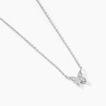 Collier Cadfan Argent Oxyde - Colliers avec pierres Femme | Marc Orian