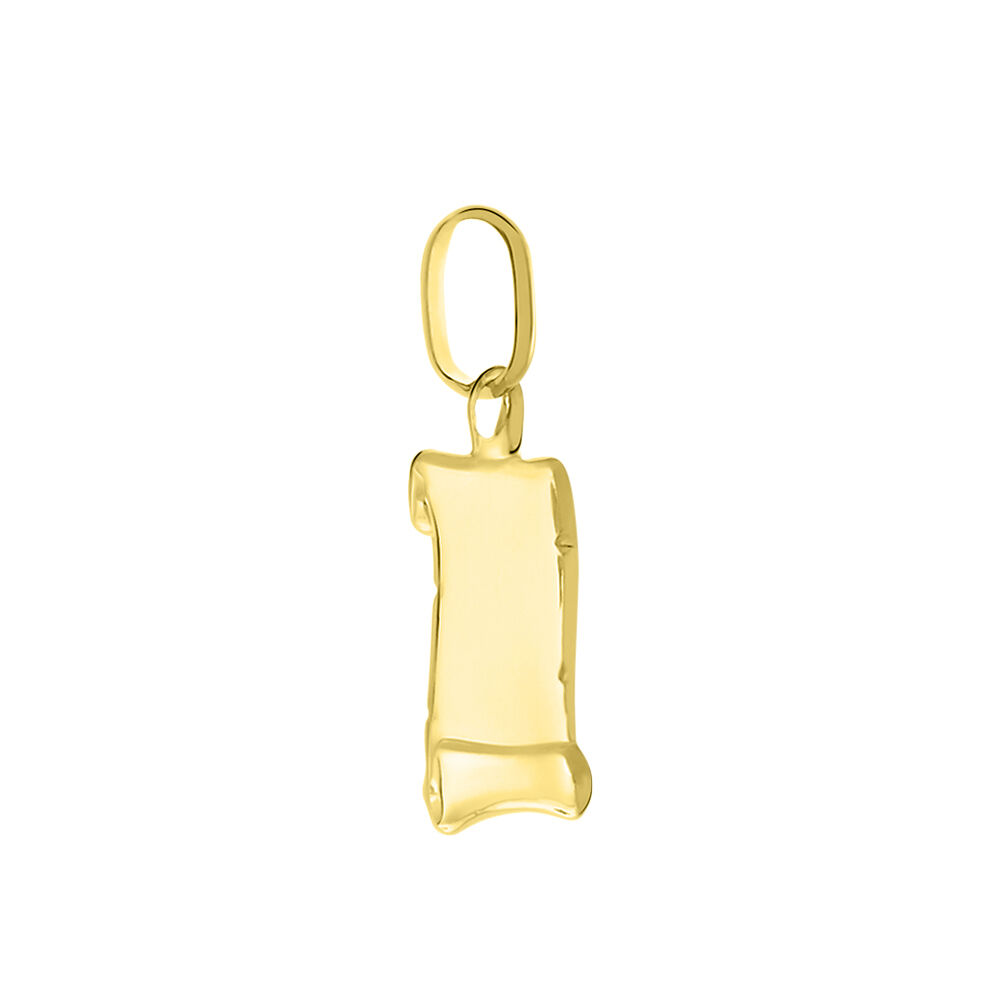 Pendentif Lamie Zodiaque Parchemin Or Jaune - Bijoux personnalisés Famille | Marc Orian