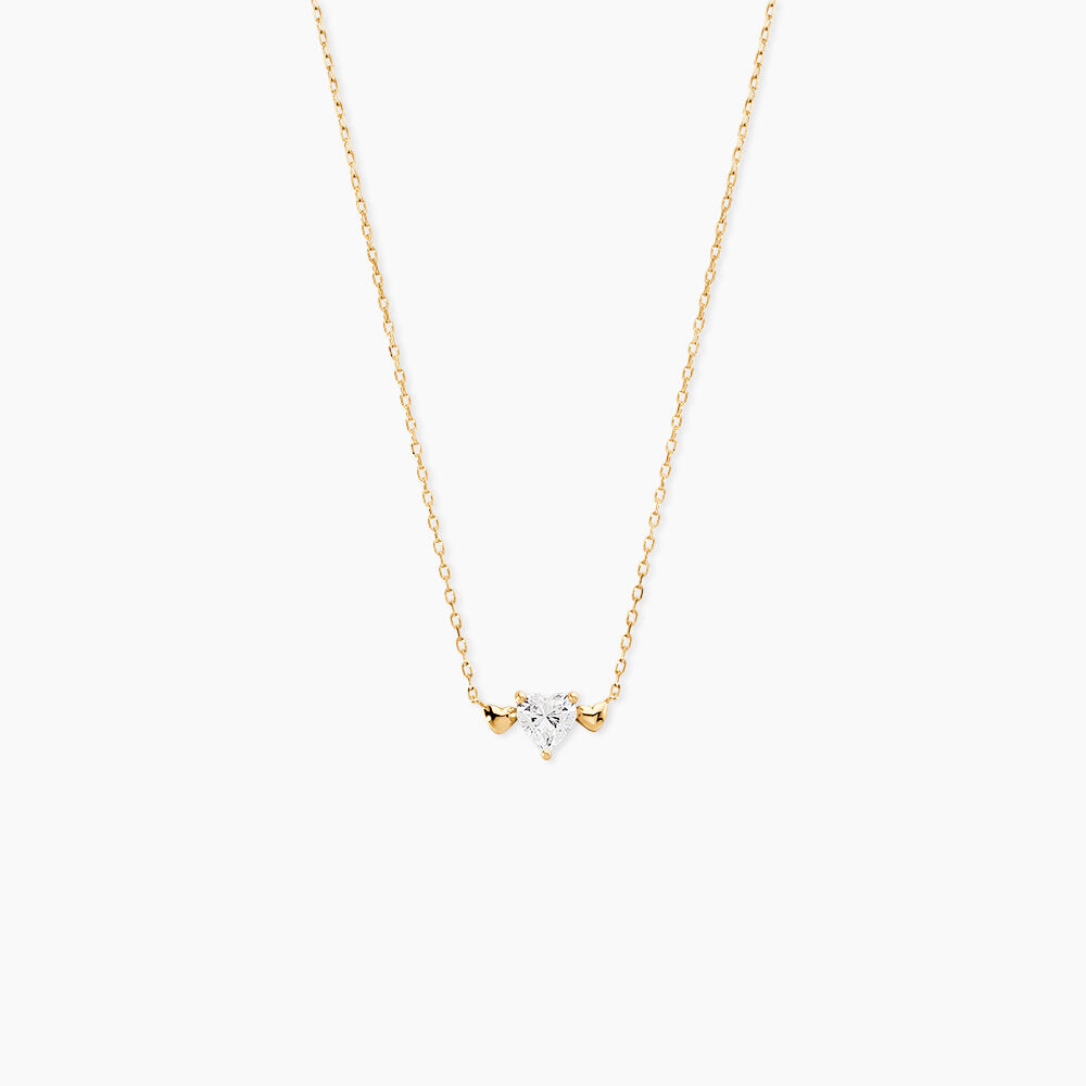 Collier Chaim Or Jaune Oxyde - Colliers avec pierres Femme | Marc Orian