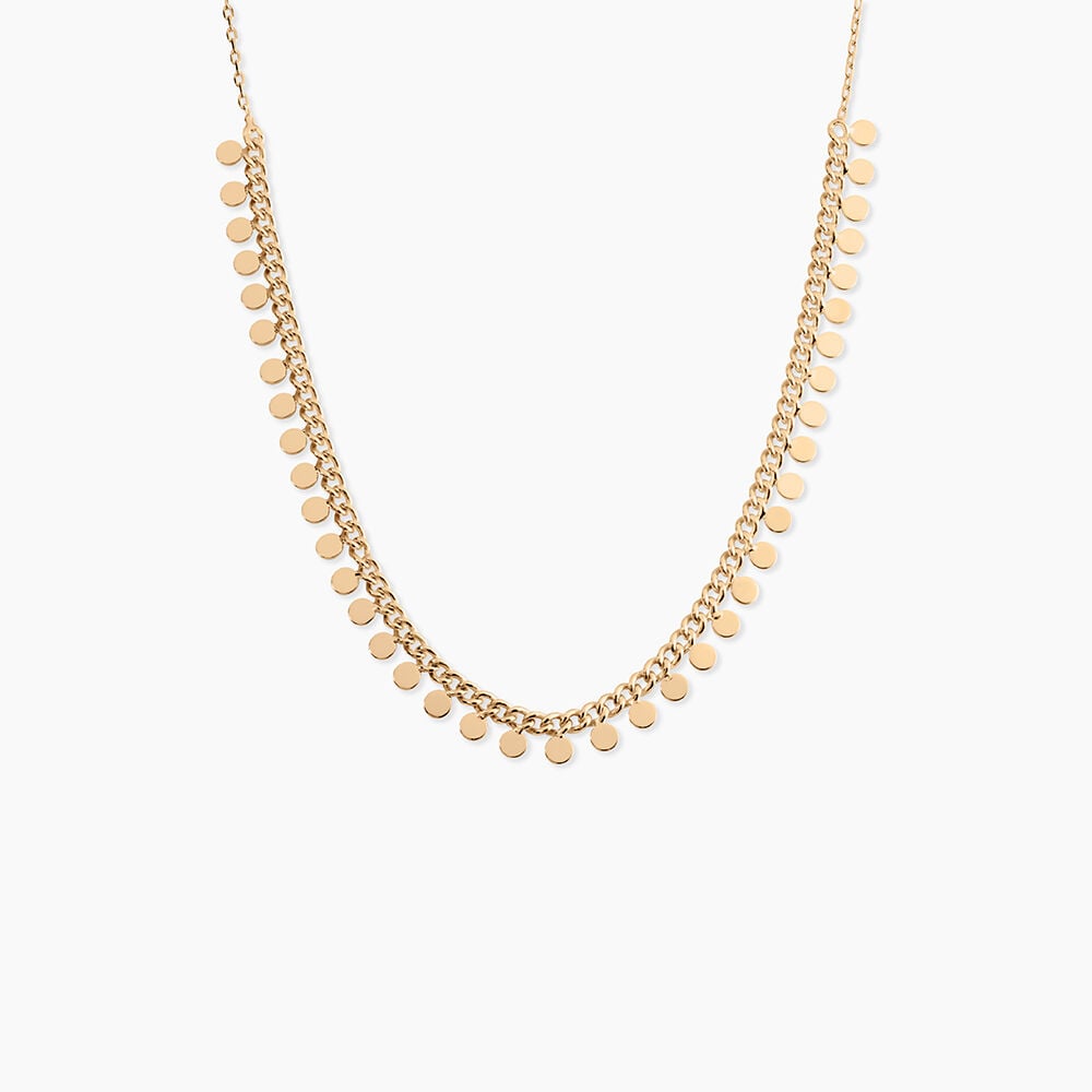 Collier Nell Plaqu&eacute; Or Jaune - Colliers ete Femme | Marc Orian