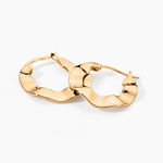 Cr&eacute;oles Keara Plaqu&eacute; Or Jaune - Cr&eacute;oles Femme | Marc Orian