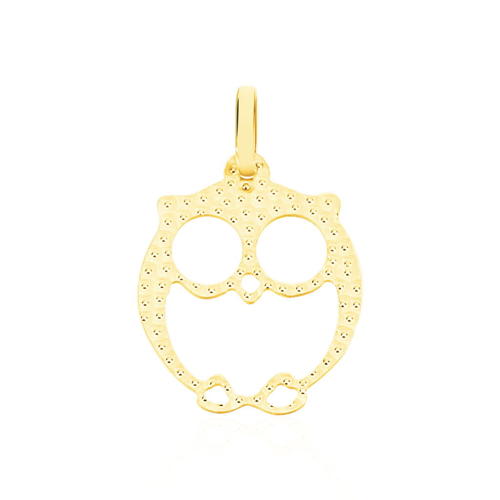 Pendentif Ilies Hibou Or Jaune - Pendentifs Femme | Marc Orian