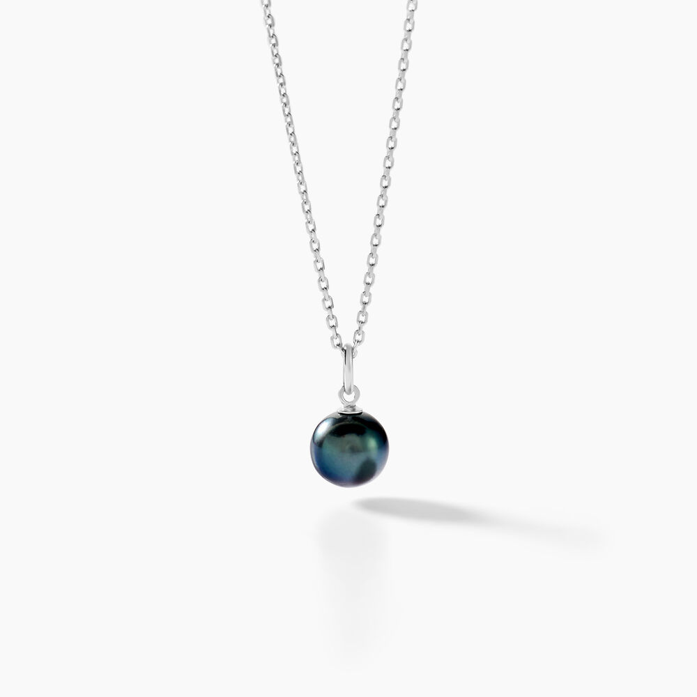 Pendentif Syana Or Blanc Perle De Culture De Tahiti - Pendentifs Femme | Marc Orian