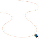 Collier Noee Or Rose Topaze Et Oxyde De Zirconium - Colliers avec pierres Femme | Marc Orian
