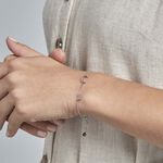 Bracelet Spirit Argent Blanc Oxyde De Zirconium - Bracelets fantaisie Femme | Marc Orian