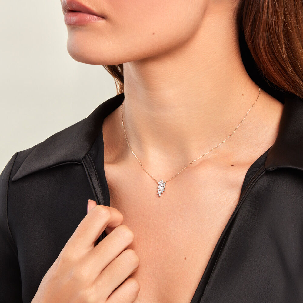 Collier Cezar Or Jaune Diamant -  Femme | Marc Orian