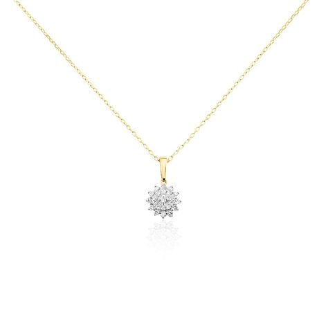 Collier Barbra Or Jaune Diamant - Colliers avec pierres Femme | Marc Orian