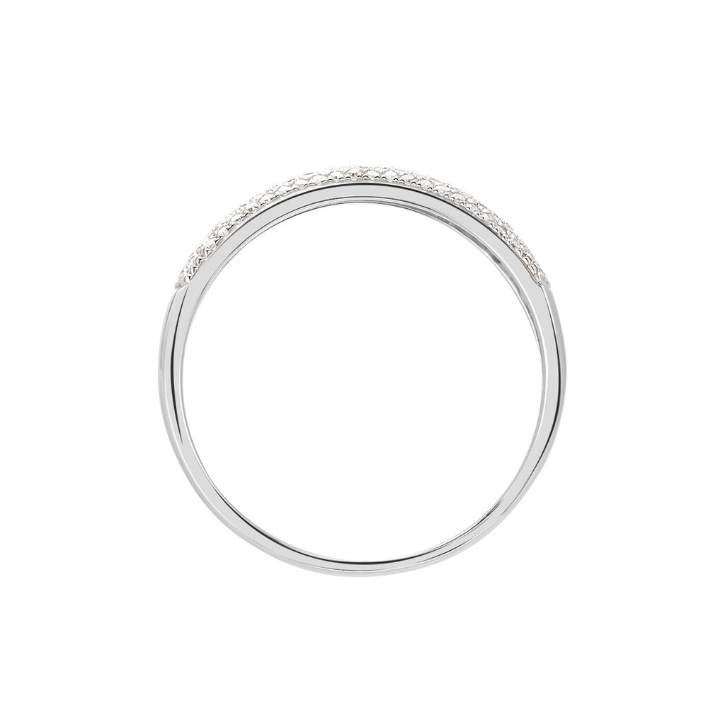 Bague Charlotte Or Blanc Diamant Divers - Bagues Femme | Marc Orian
