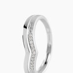 Bague Shadene Or Blanc Diamant - Parures de mariage Femme | Marc Orian